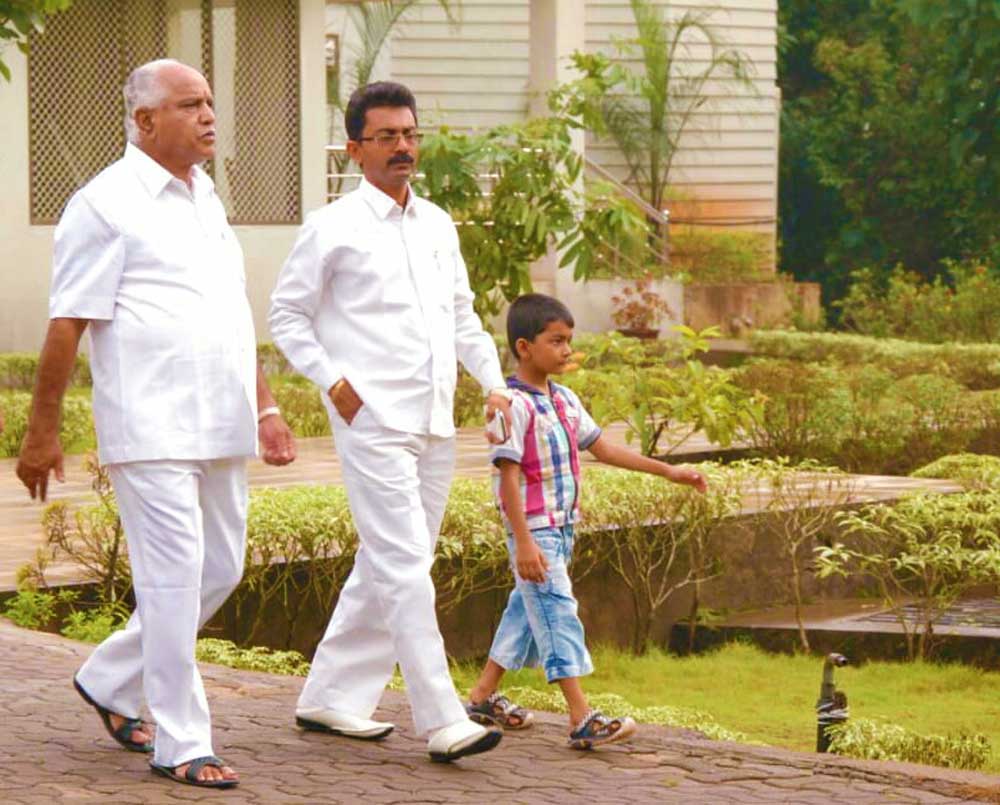 Visit to Chief Minister Shri B S Yediyurappa Residence